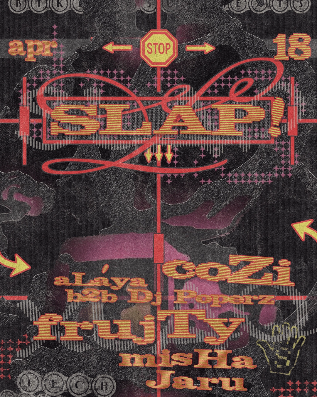 SLAP!: COZi, Alaya, Dj Poperz, Misha Jaru, frujty