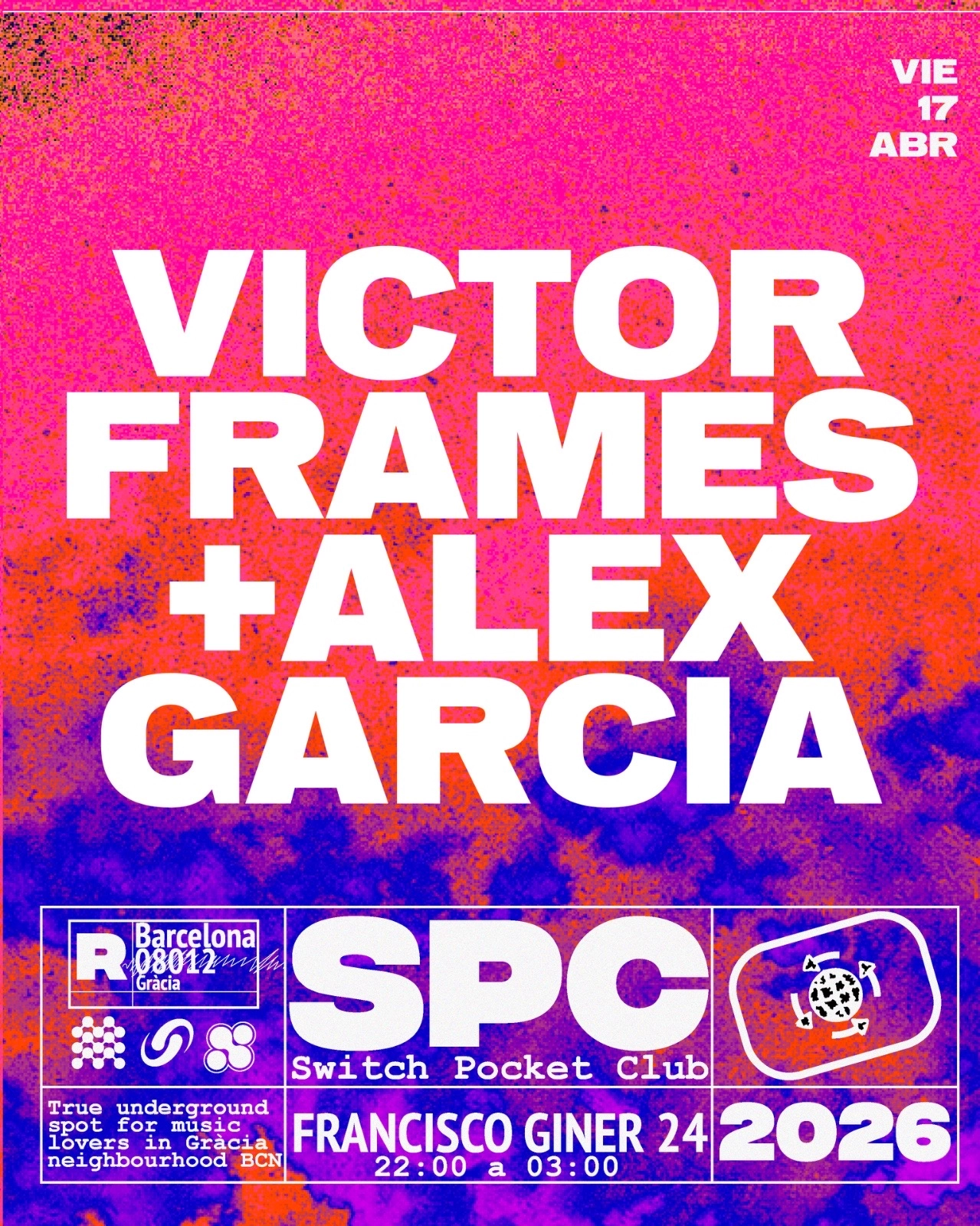 Víctor Frames, Alex García