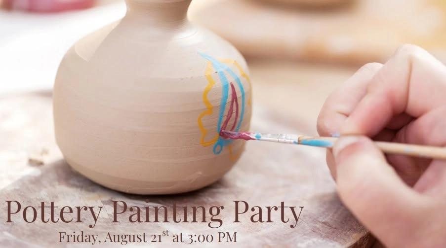 Pottery Painting Party! 🎨