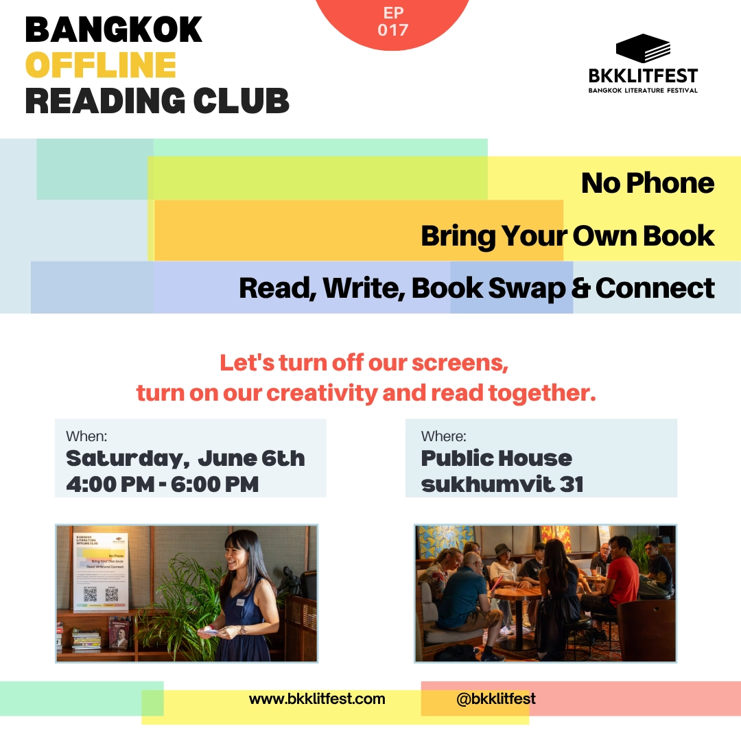 Bangkok Offline Reading Club EP17 - June 6th