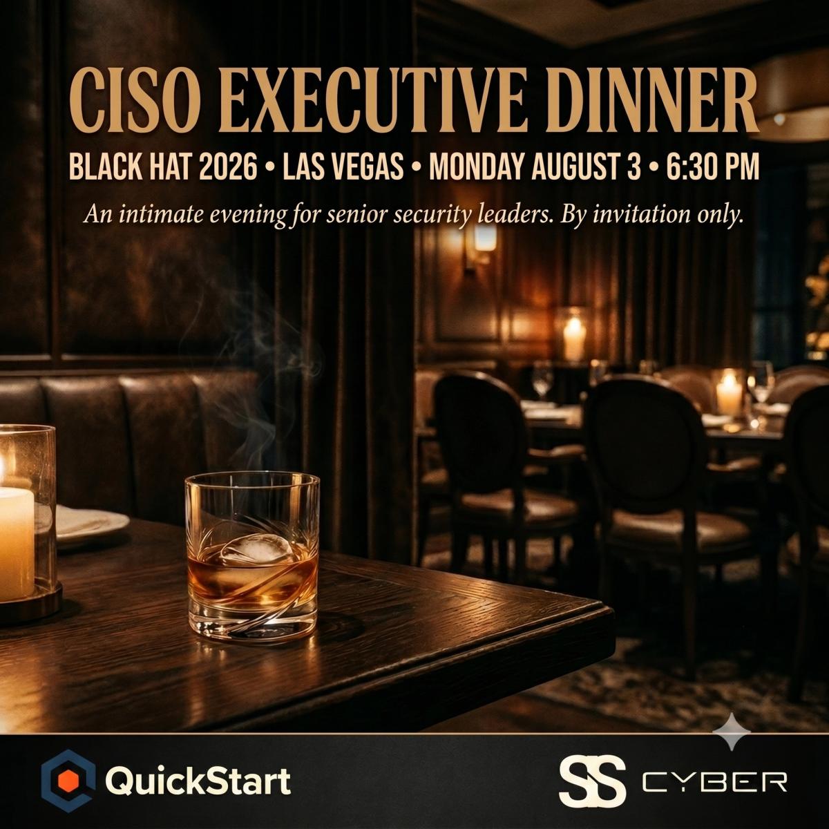 Porterhouse & Perspectives · A Security Leaders Dinner