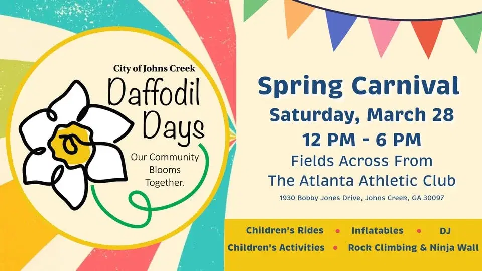 Johns Creek Daffodil Days, a Spring Carnival