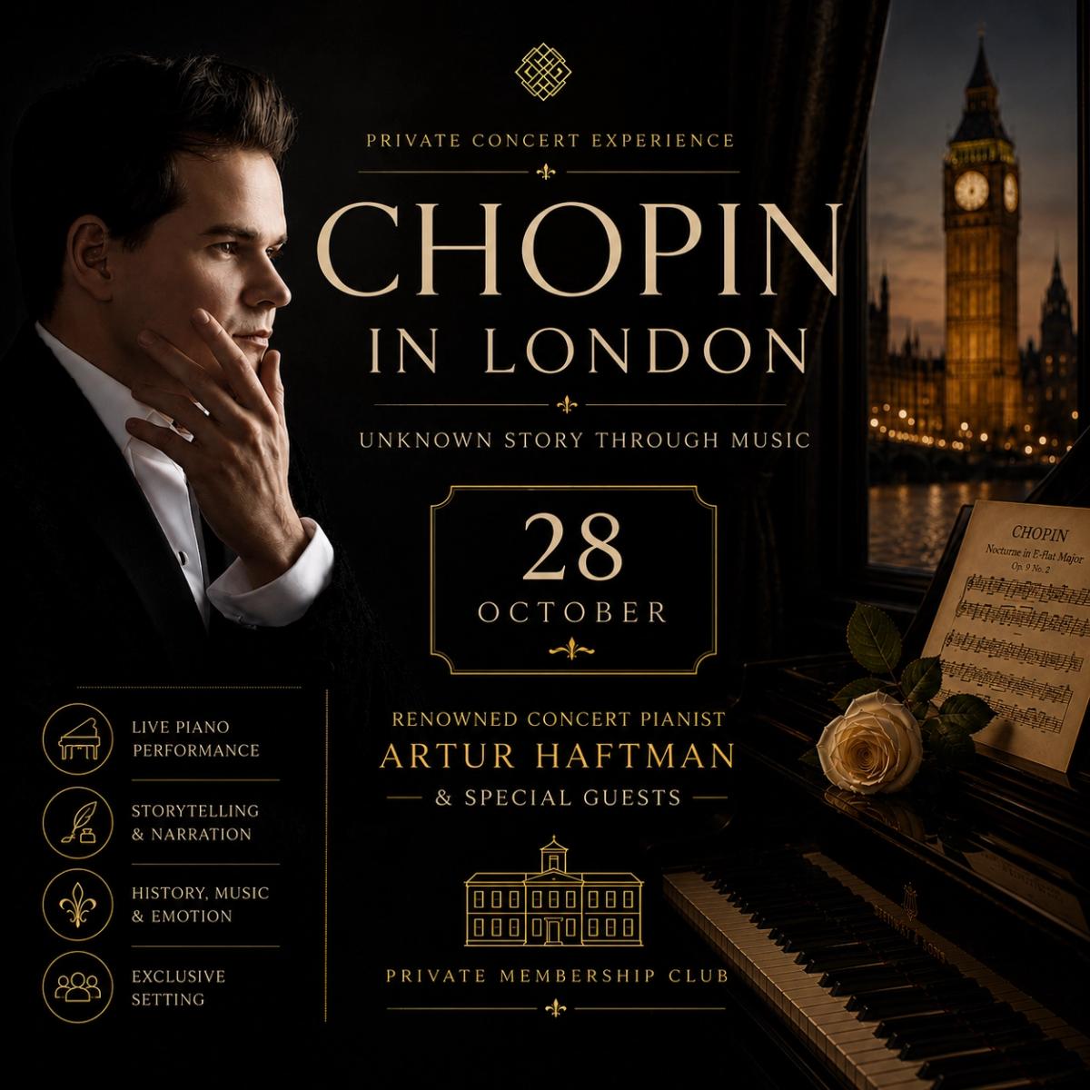 AN EXCLUSIVE CULTURAL SOIRÉE: RESCUING CHOPIN IN LONDON — A STORY THAT FOUND ITS WAY HOME