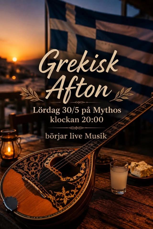 Grekisk Afton på Mythos