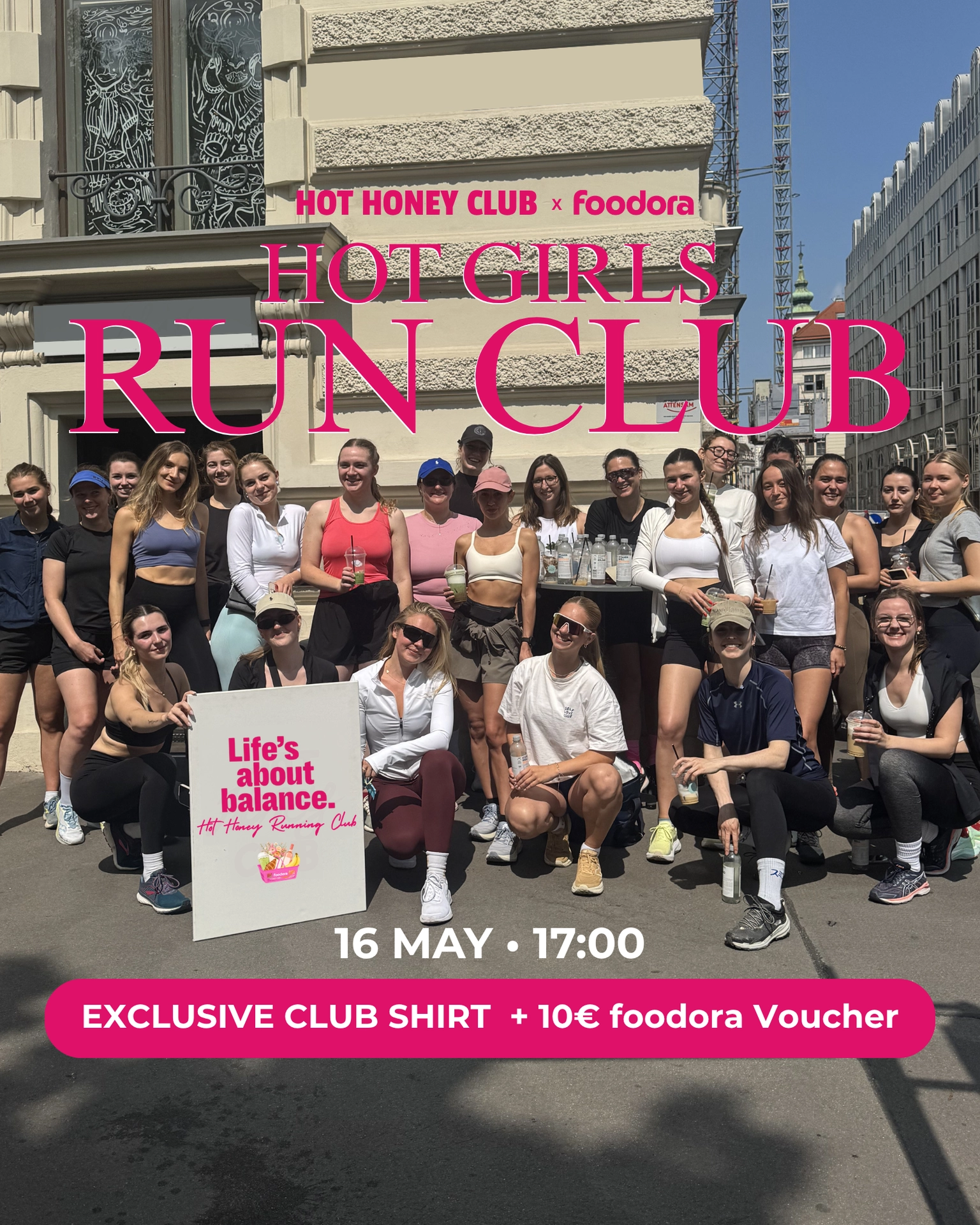 HOT HONEY CLUB x foodora RUN CLUB ππΌββοΈπ€