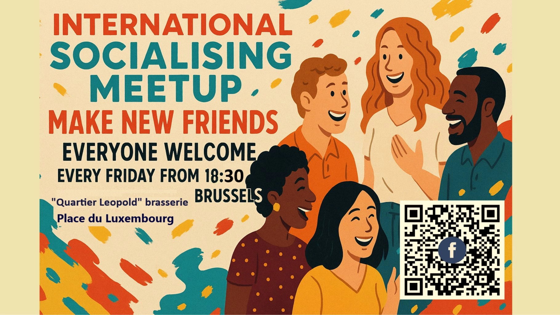 🌟EuroMeet: Connecting with International Friends in Brussels Every Friday🍻🎉
