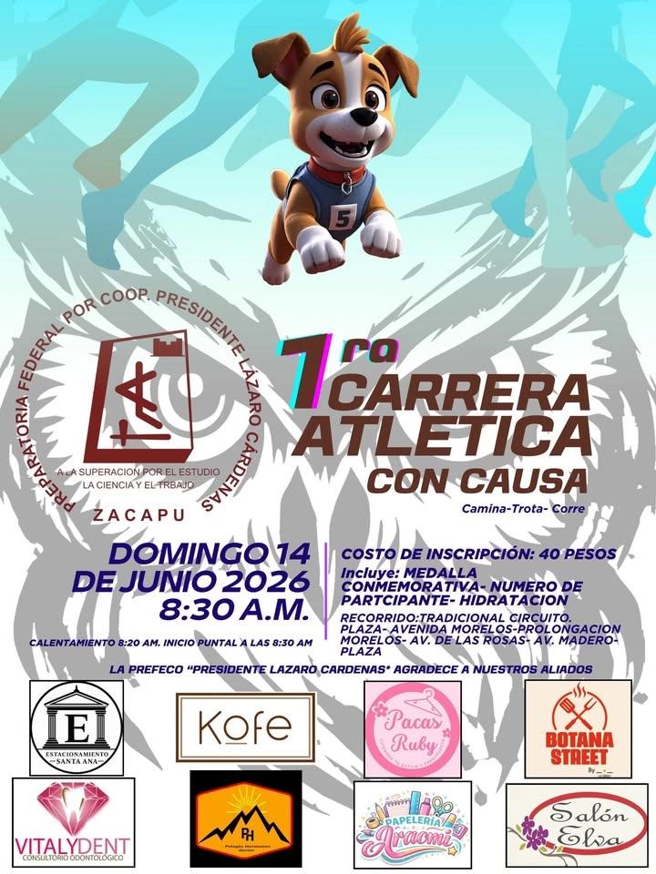 1era Carrera Atlética Con Causa