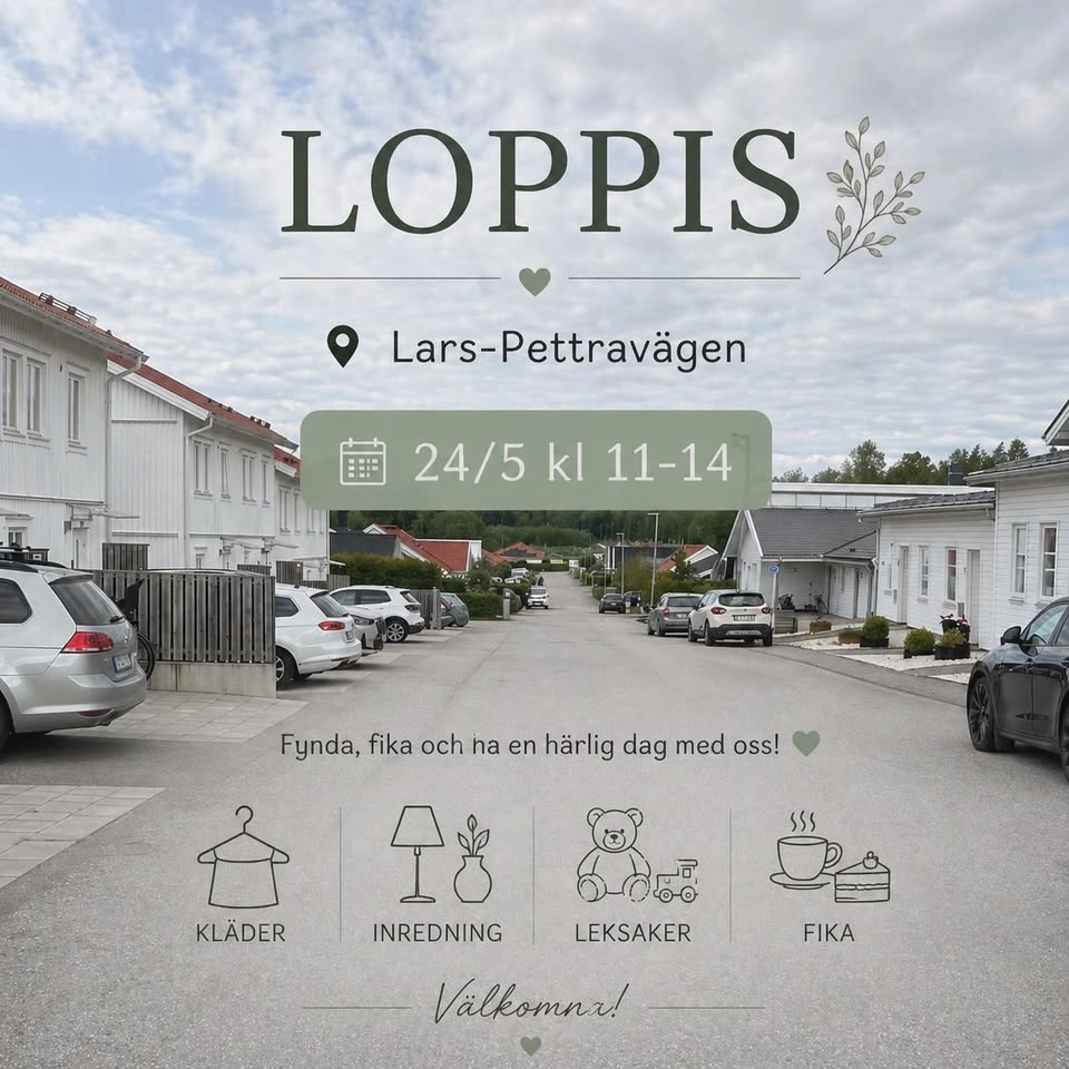 Loppis på Lars-pettravägen