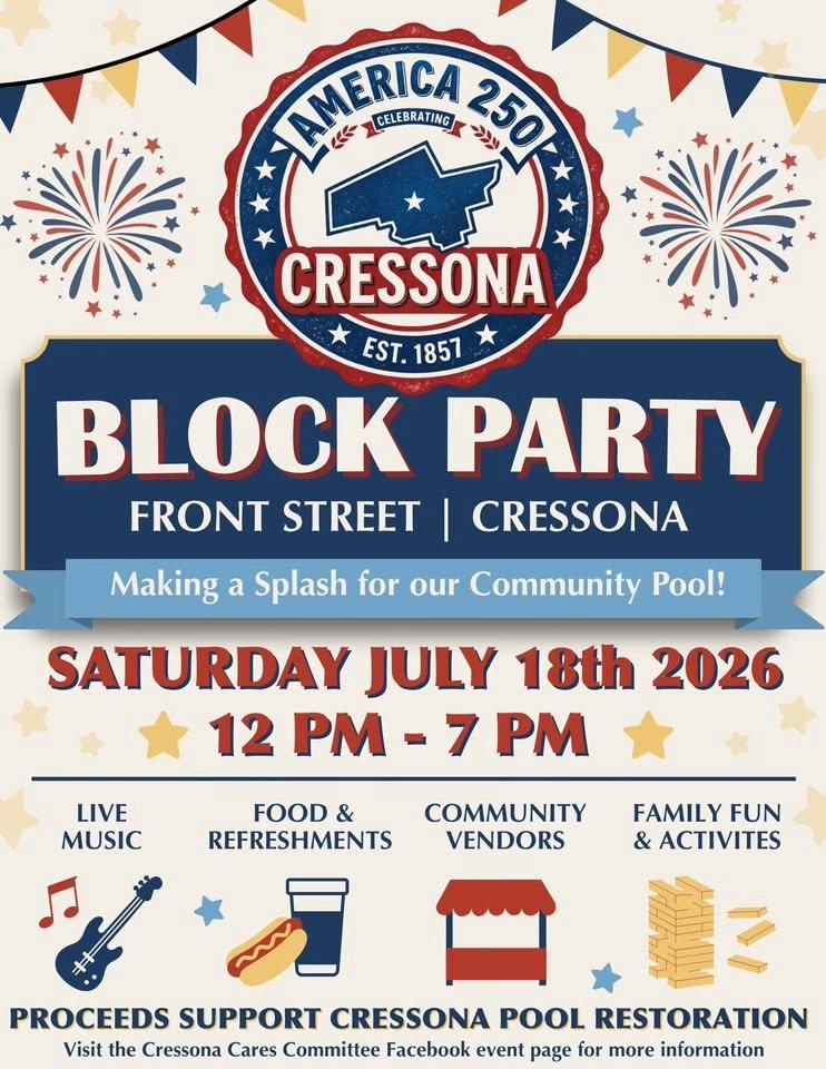 America 250 PA: Cressona Block Party