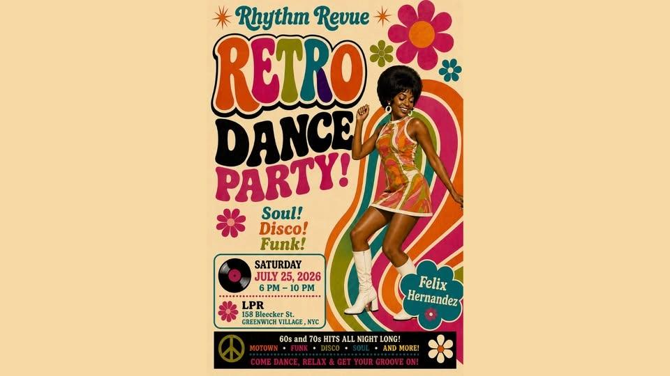 Rhythm Revue Retro Soul Dance Party w/ Felix Hernandez