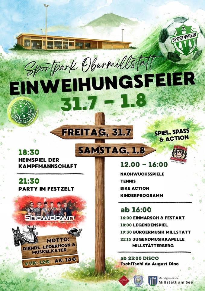 Einweihungsfeier Sportpark Obermillstatt