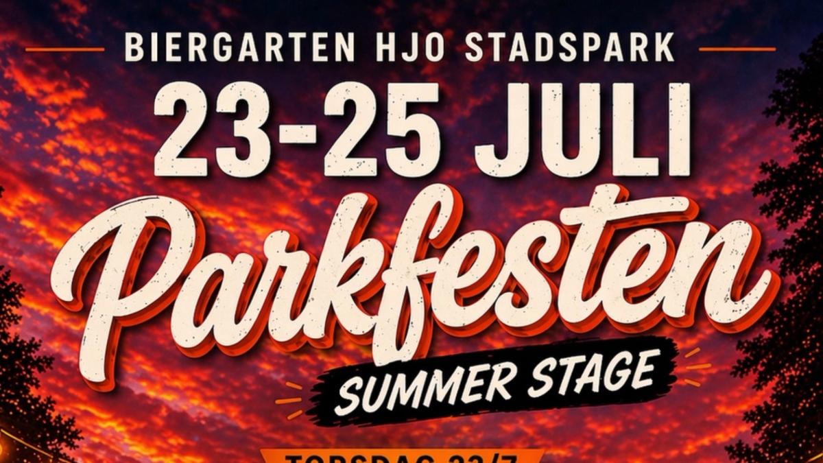 Parkfesten summer stage 2026