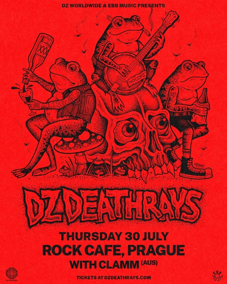 ROCK CAFE - PRAGUE, CZECHIA w/ Clamm (AUS)