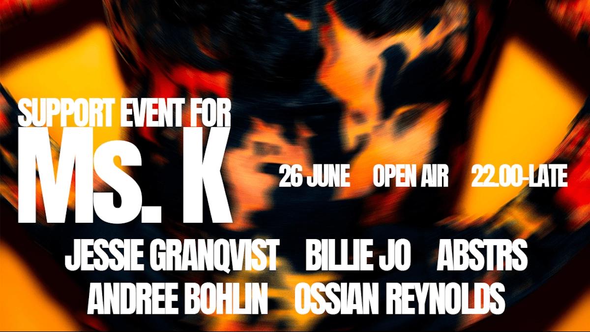 Support event for Ms. K!