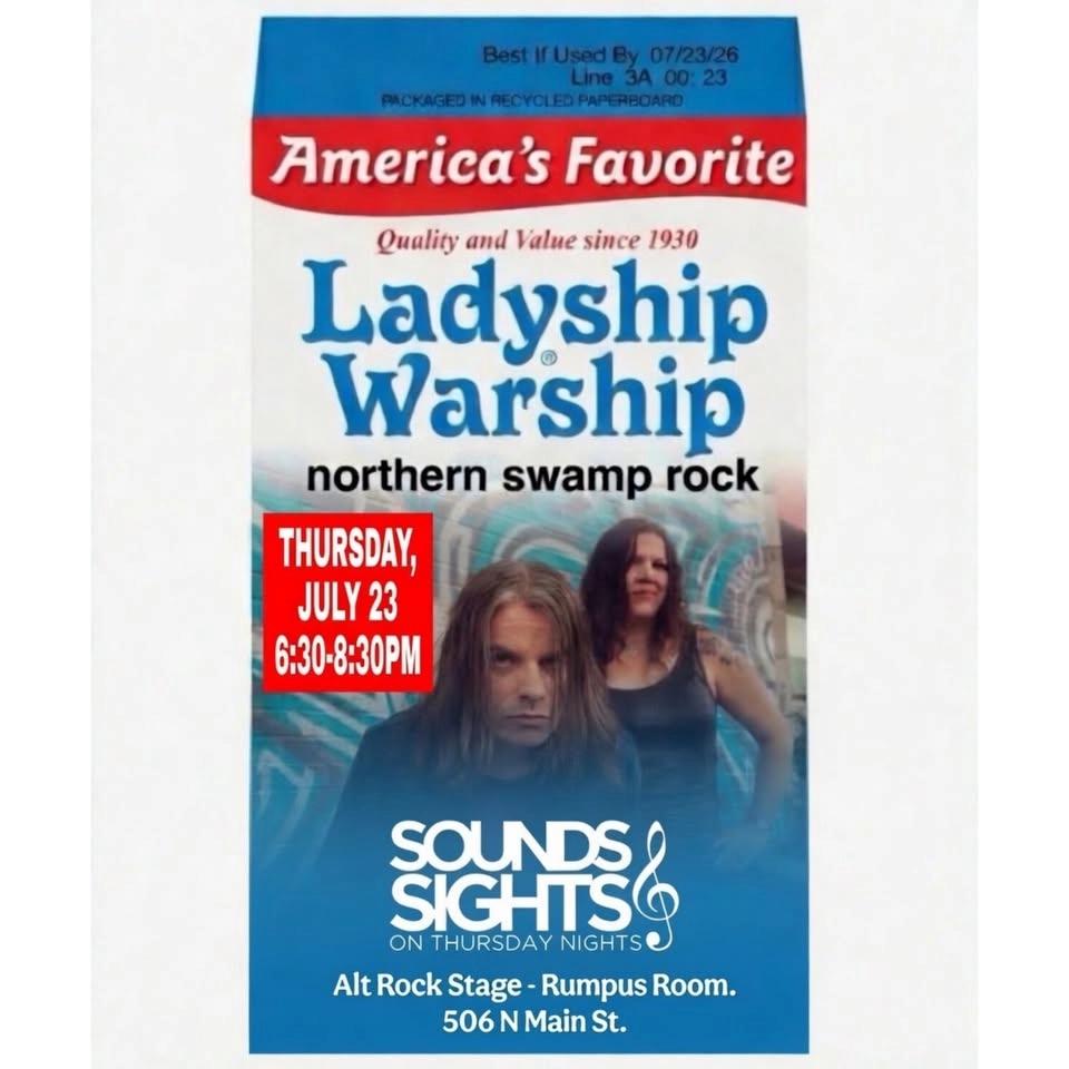 Ladyship Warship at Chelsea Sounds & Sights - Thursday July 23rd - 6:30-830pm