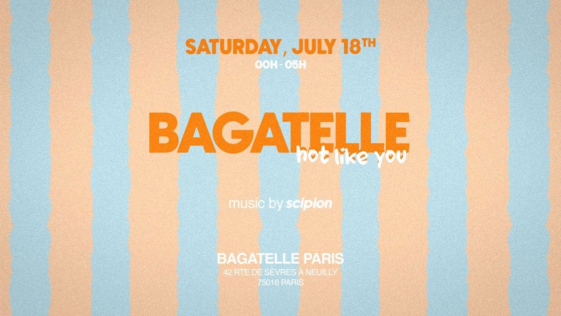 Samedi 18 Juillet - Bagatelle