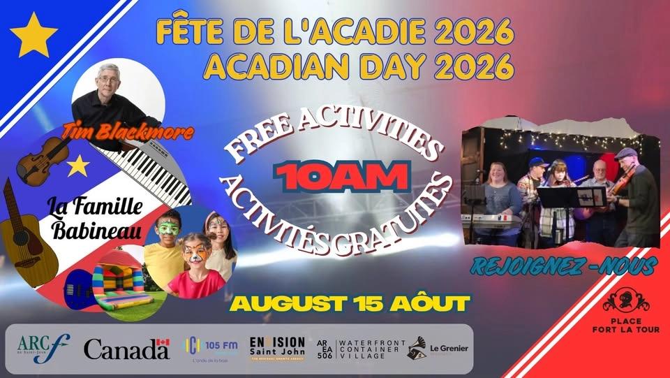 FÊTE DE L'ACADIE 2026