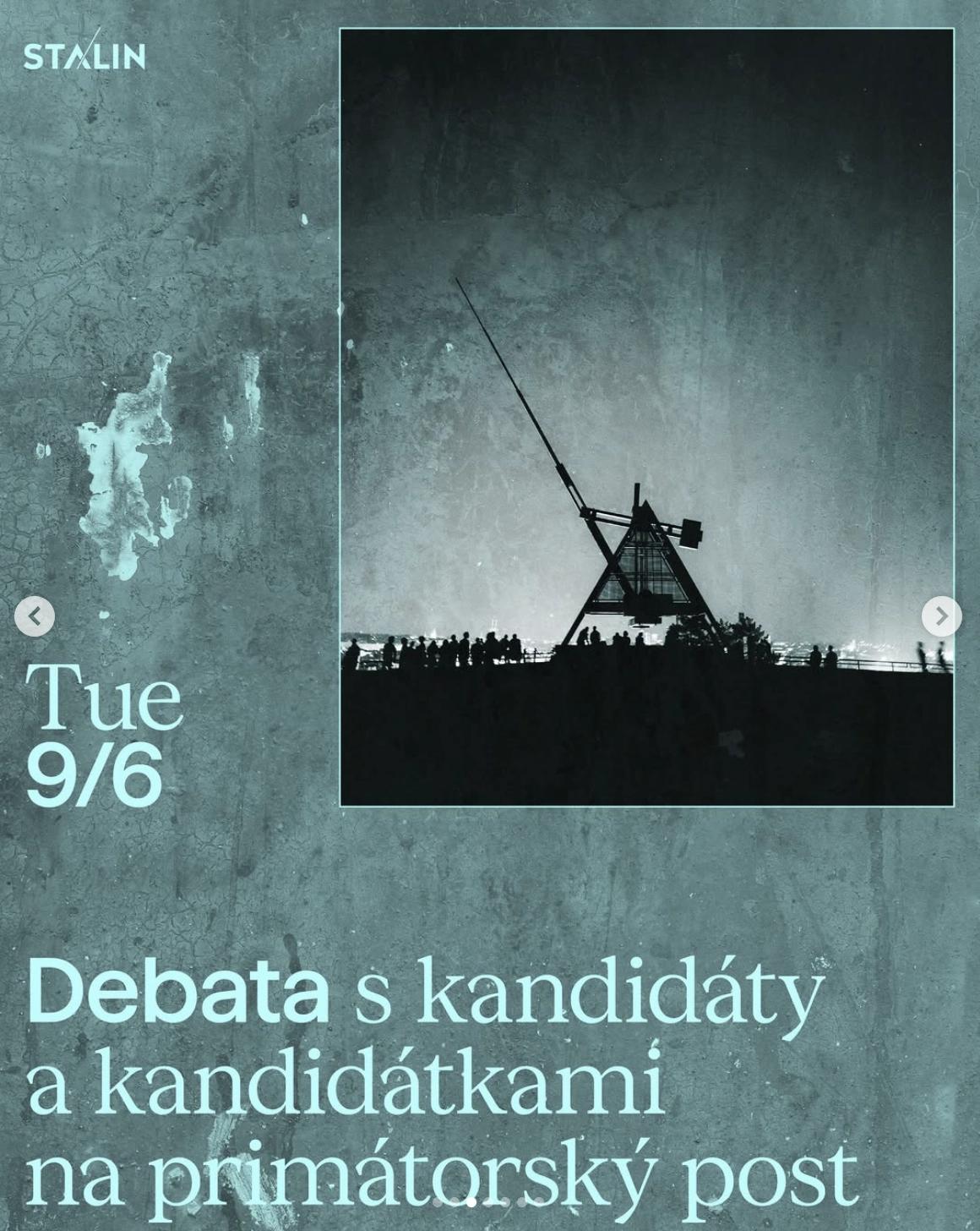Save Stalin: Debata s kandidáty na primátorský post