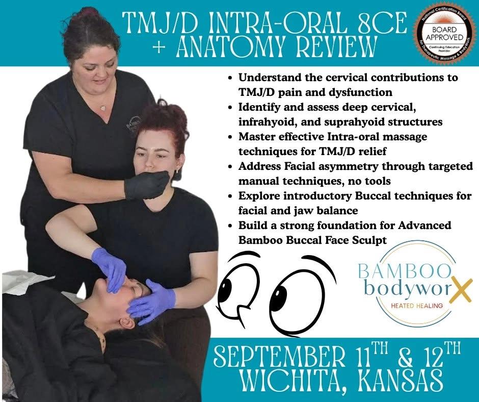 TMJ/D & Intra-oral Massage + Anatomy Review