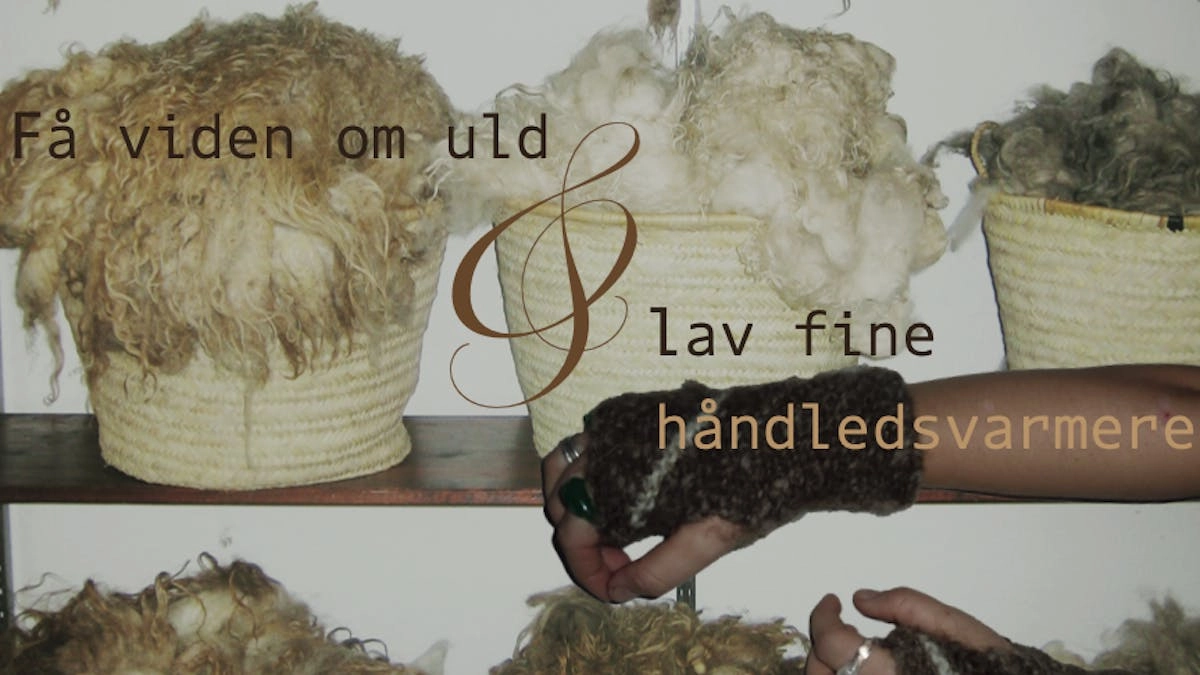 Lær at dogmestrikke - håndledsvarmere