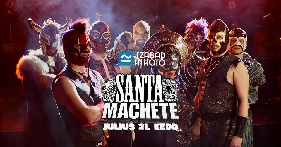 Ördögkatlan warm-up: Santa Machete (FR) I Cumbia-libre, Afro-soul, Bollywood-punk & more