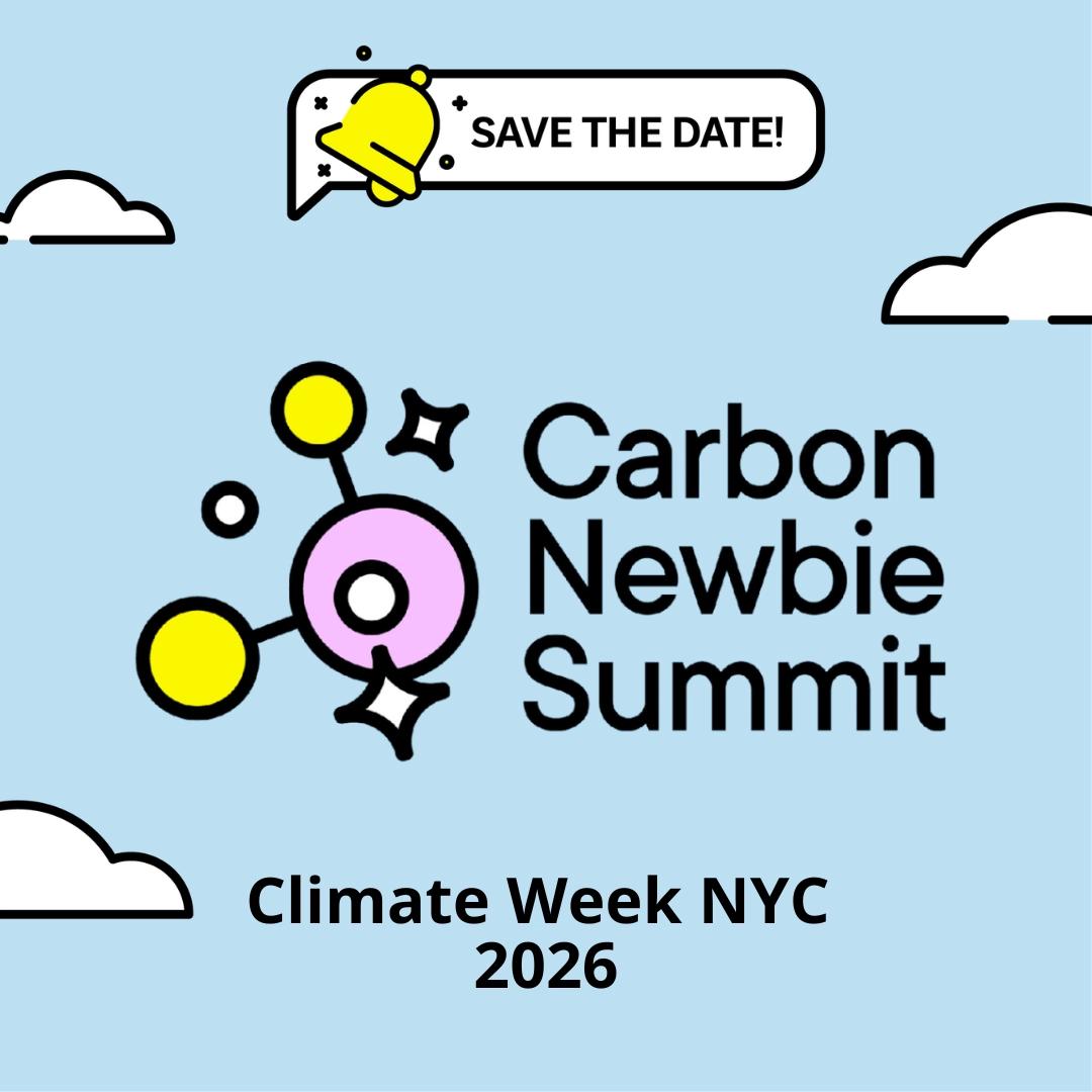 Carbon Newbie Summit at Climate Week NYC 2026