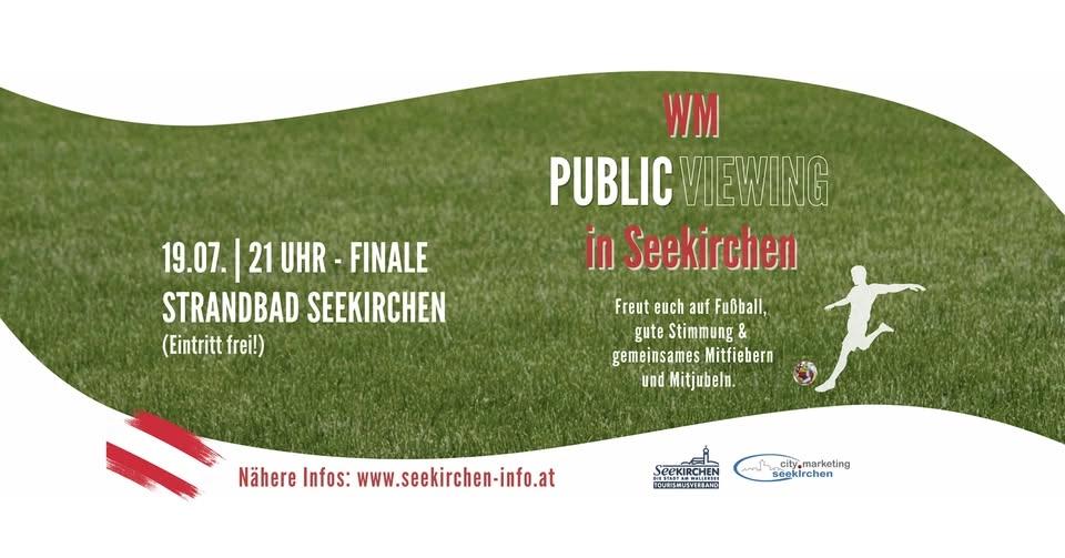 PUBLIC VIEWING ZUR FUSSBALL-WM