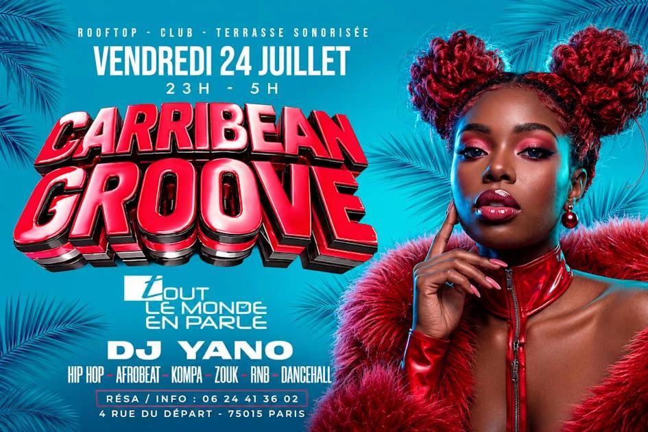 Soiree Caribbean Groove ,Club Terrasse Hiphop Afrobeat