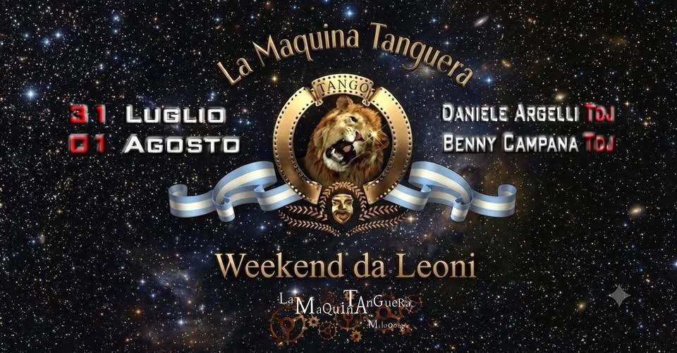 Weekend da Leoni a La Máquina Tanguera Rimini ASD