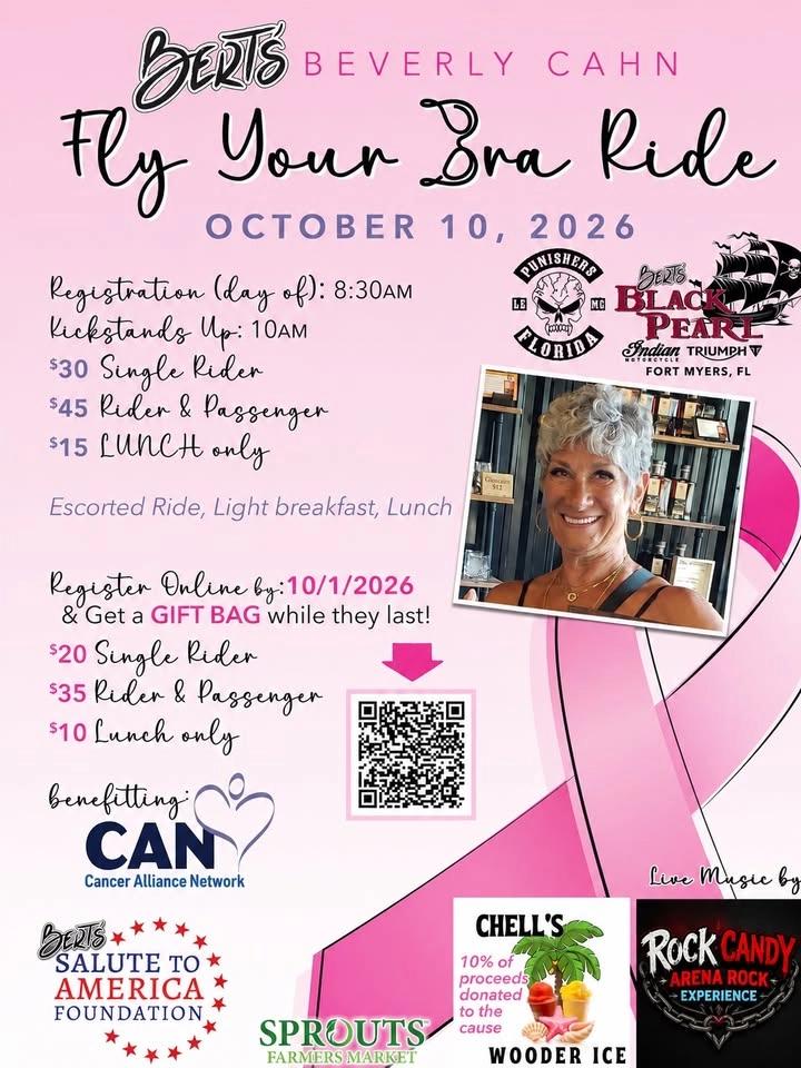 Fly Your Bra Ride