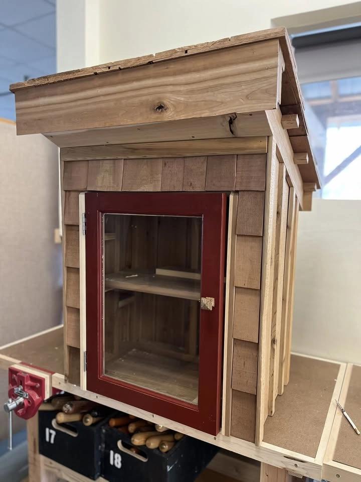 Little Free Library Ribbon Cutting at L.Y.E.