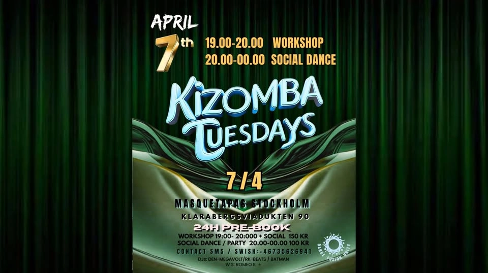 Kizomba Tuesdays Stockholm