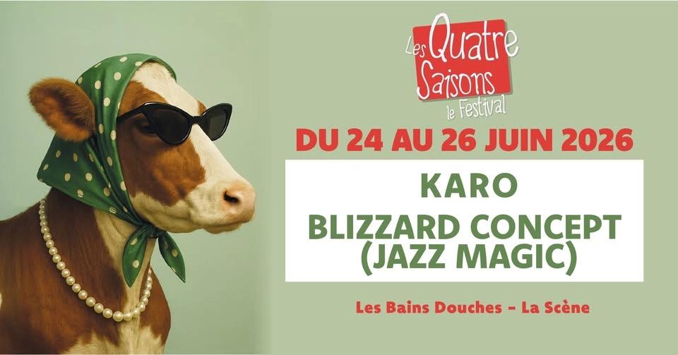 Festival d'humour Les Quatre Saisons - Juin 2026