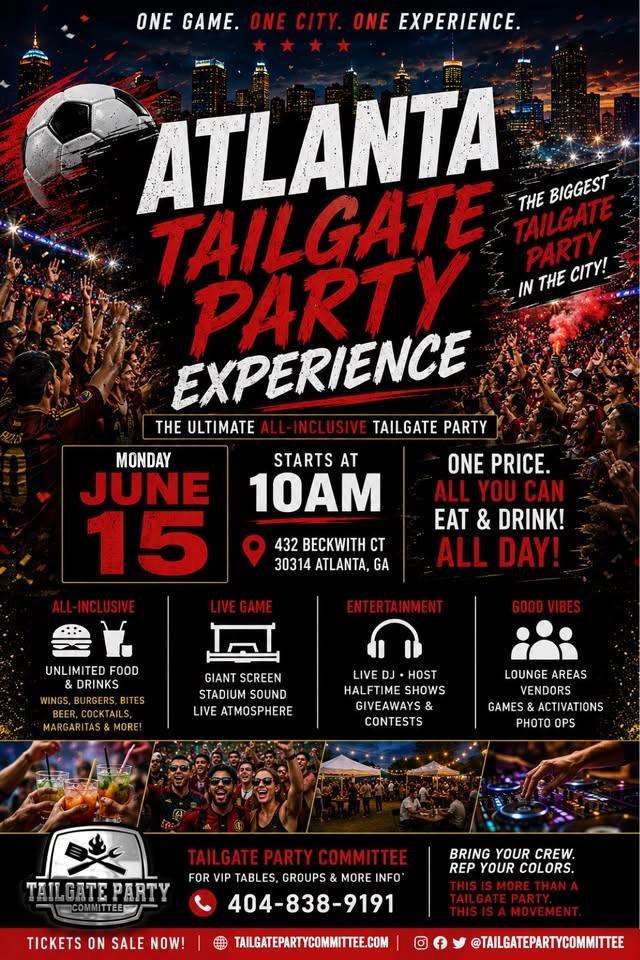 ATLANTA CUP TAILGATE PARTY 1