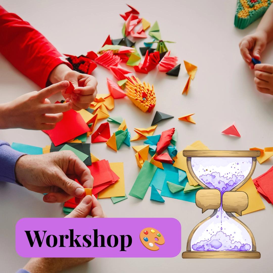🎨 Quality Time Workshop: Learn Origami!