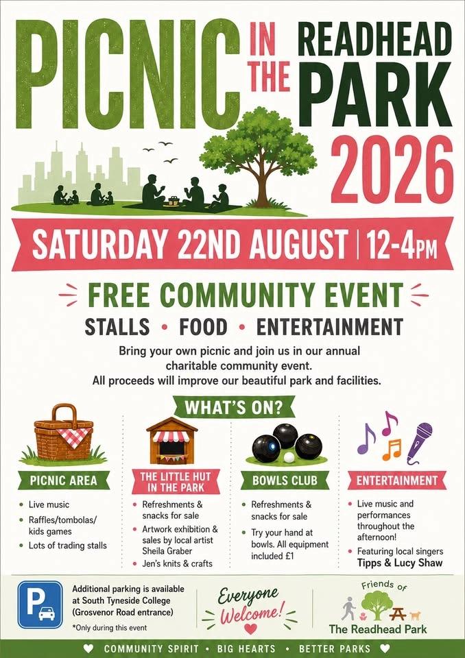 Picnic in the Readhead Park 2026