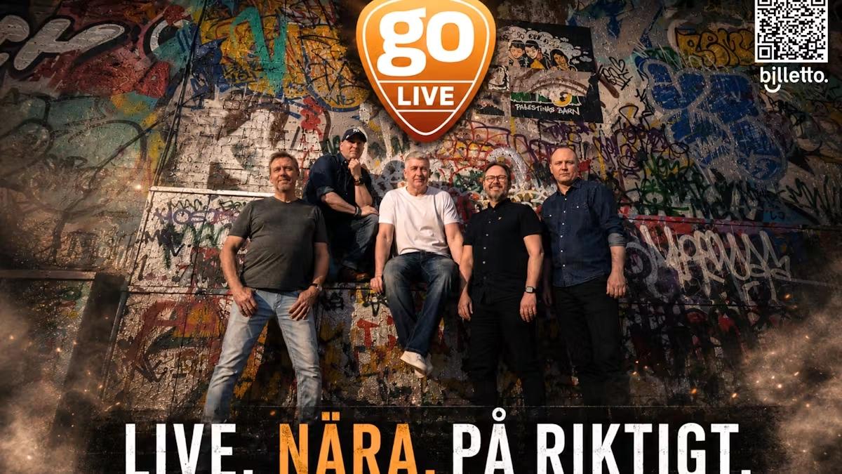 GO LIVE – En kväll fylld med odödliga hits