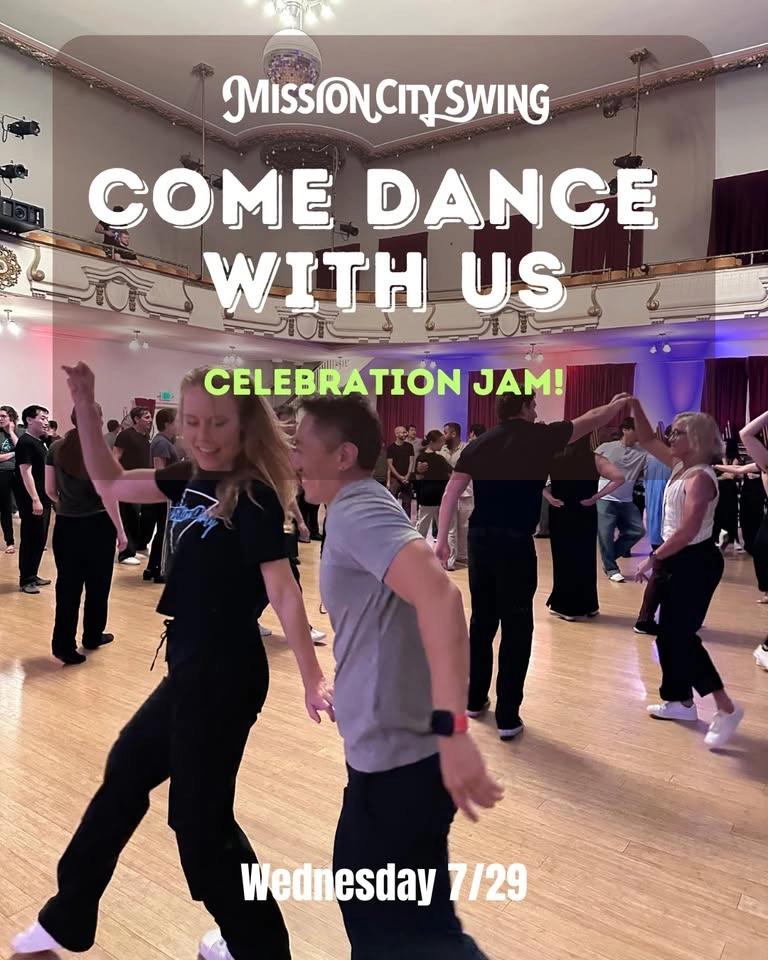 Mission City Swing: 4th week of the class series & Celebration Jam!