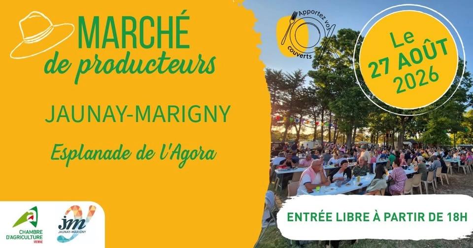Marché de Producteurs - Jaunay-Marigny