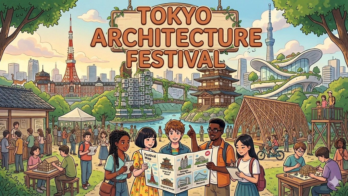 🏛️📸 Tokyo Architecture Festival: Marunouchi Walk 🚶♂️🚶♀️