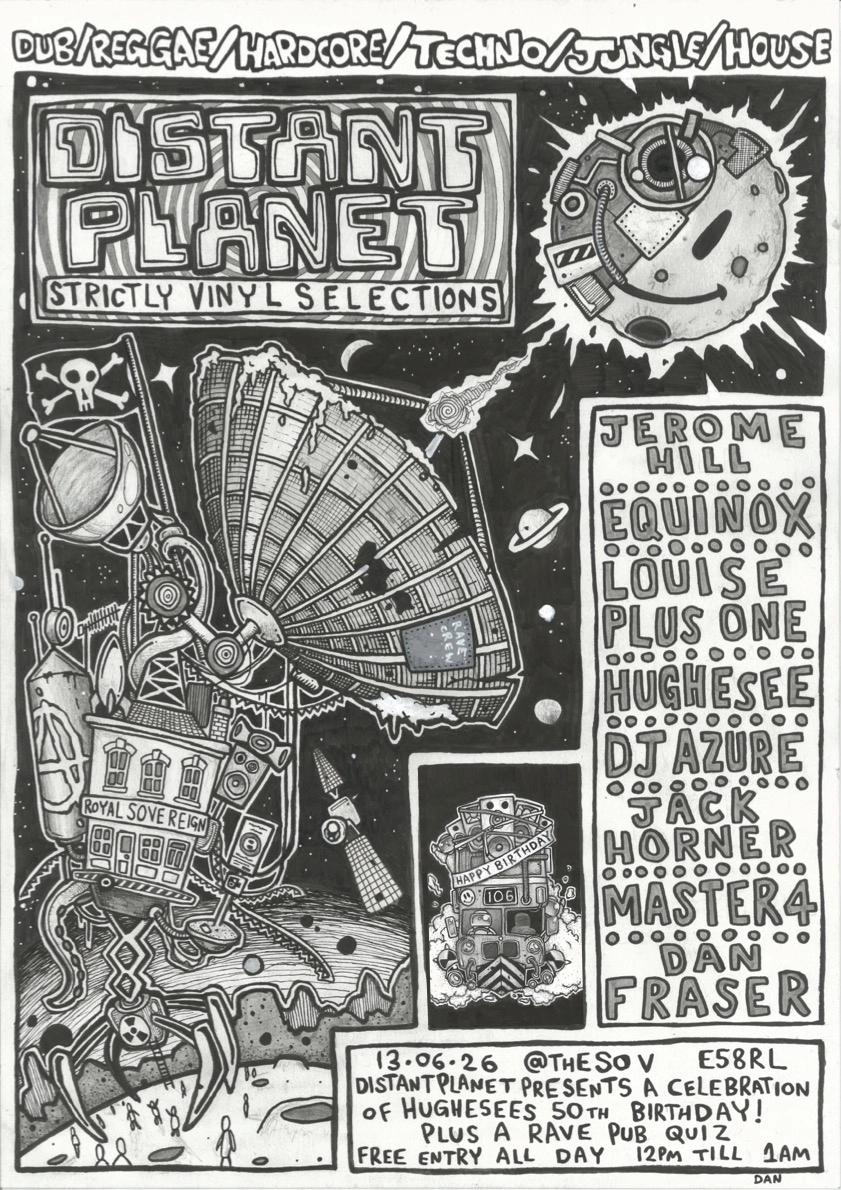 Distant Planet - All-dayer - Free entry