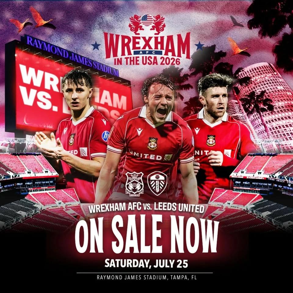 Wrexham V Leeds Tampa Florida Fan Gatherings