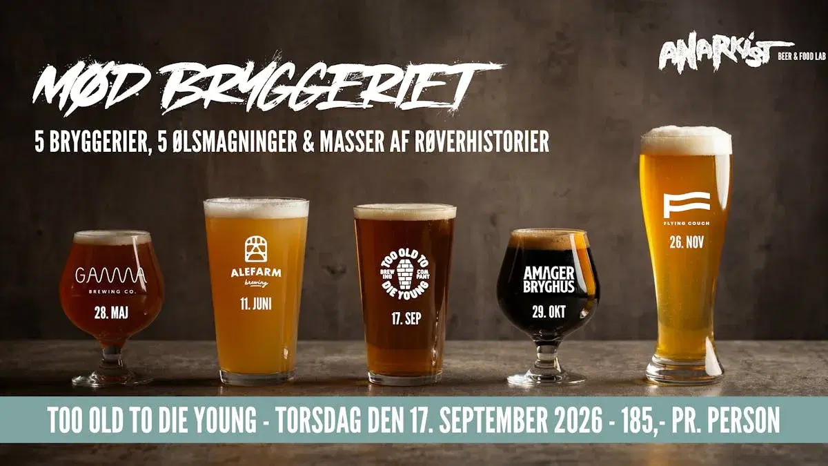 Mød Bryggeriet: Too Old To Die Young