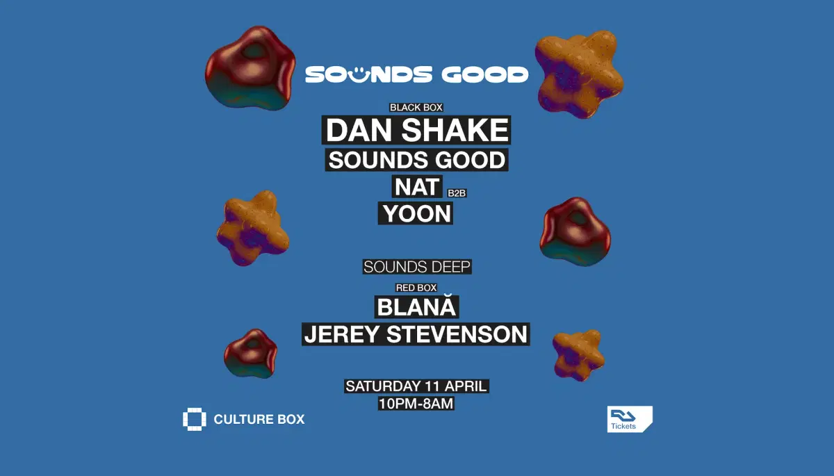 Sounds Good: Dan Shake / Sounds Good / Nat B2B YOON / Blană / Jerey Stevenson