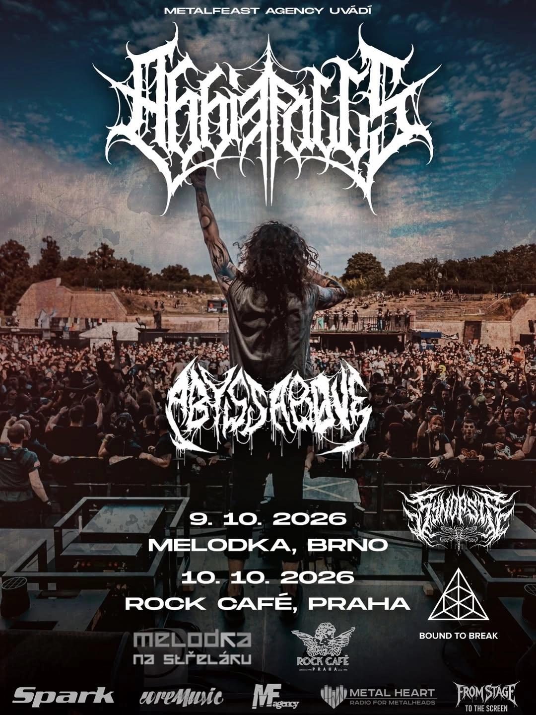 Abbie Falls + Abyss Above + Bound to Break – Praha