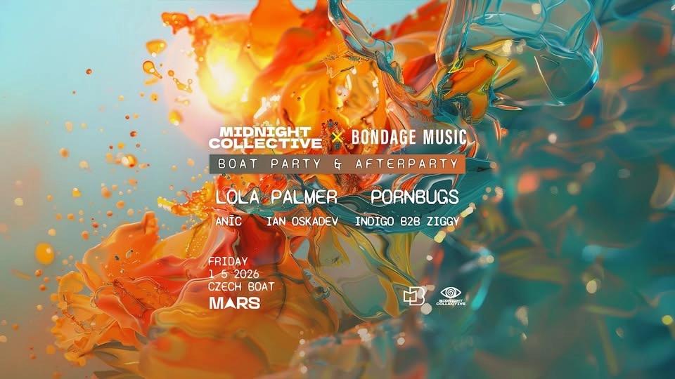 Midnight Collective ◐ Bondage Music — Boat Party & Afterparty with Lola Palmer