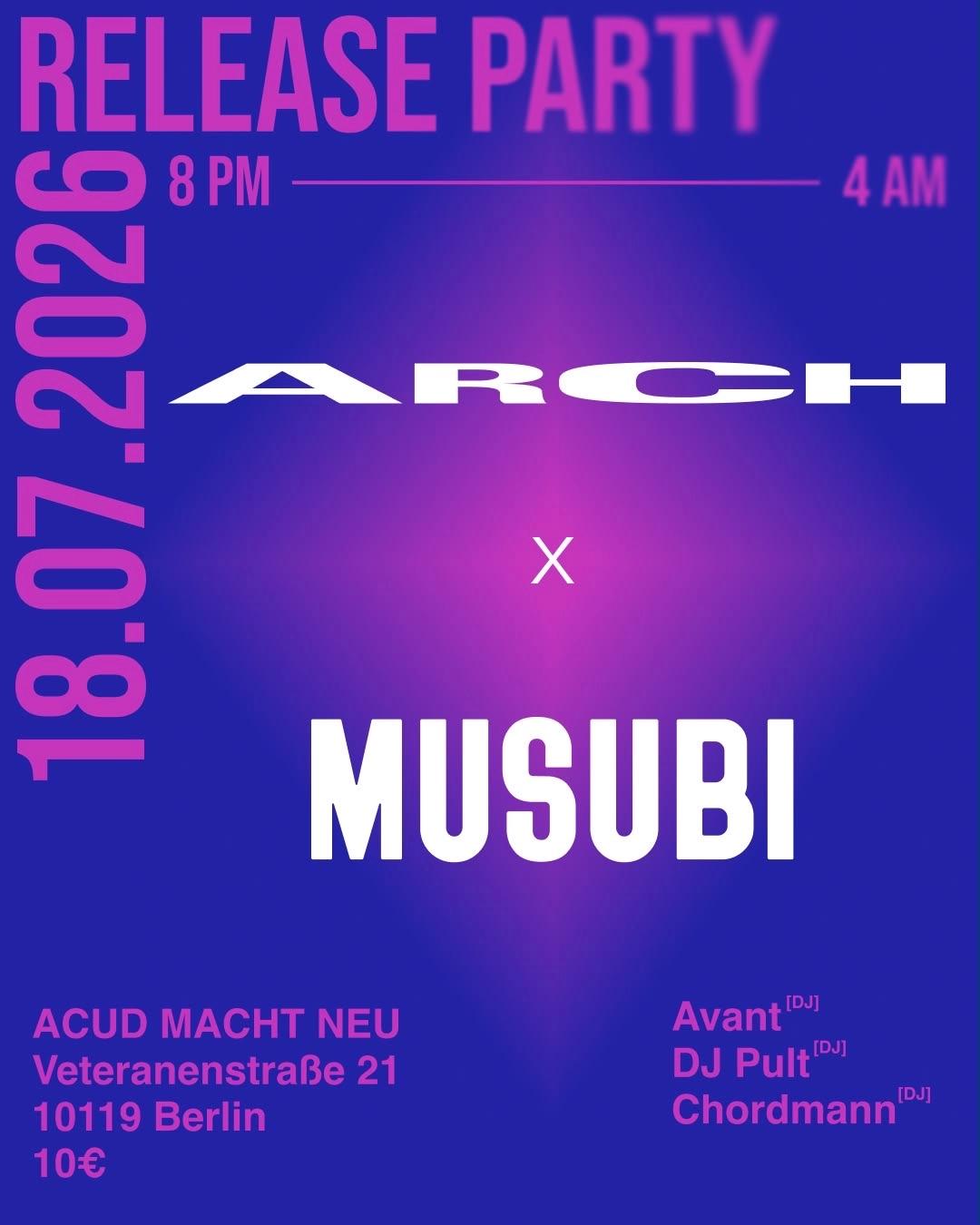 ARCH x Musubi