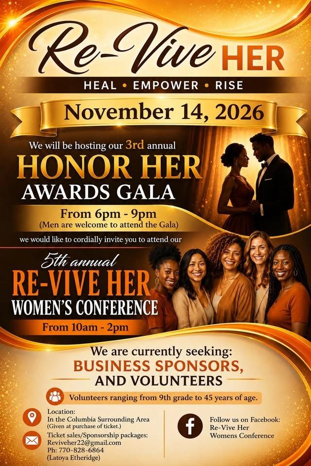Re-Vive Her Womens Conference & Honor Her Awards