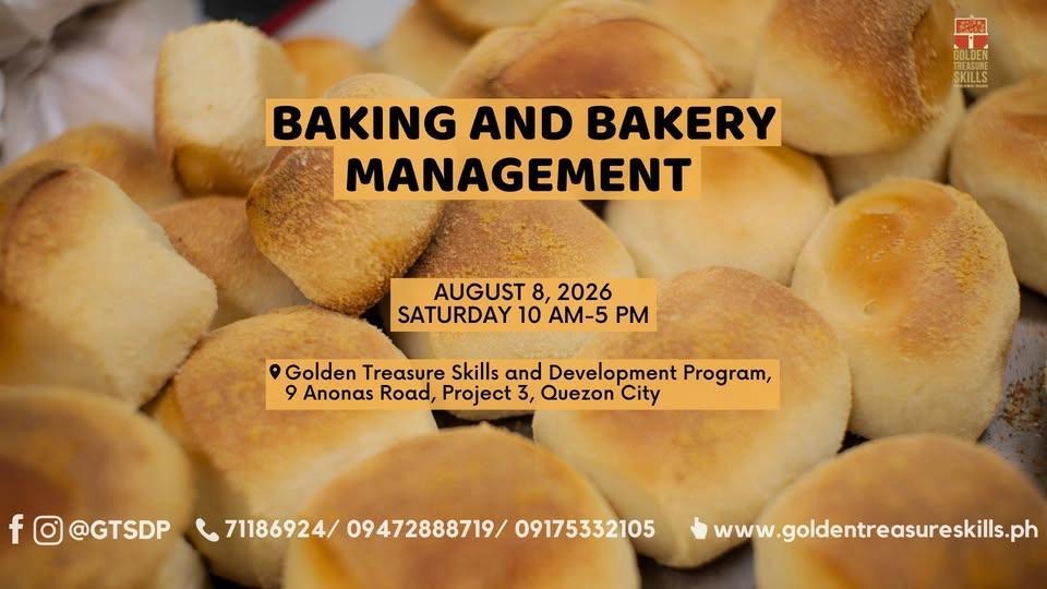 Baking and Bakery Shop Operation Seminar
