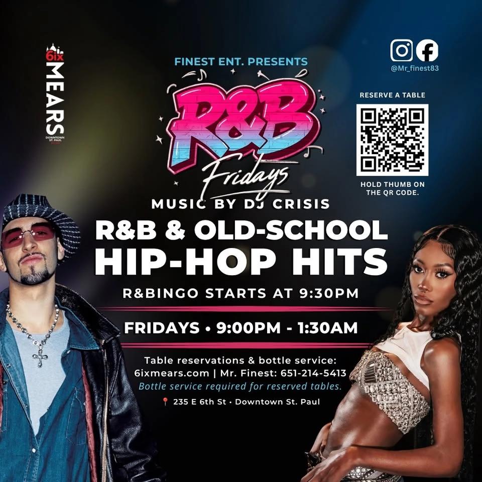 R&B Friday: BINGO and Dance Party | July 31st